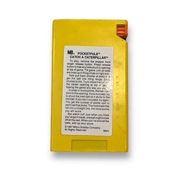 Milton Bradley Pocketfuls Catch A Caterpillar Game - Picture 2 of 4